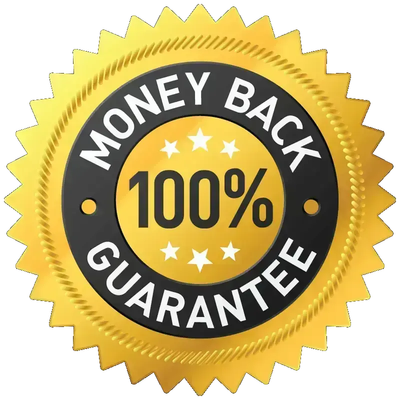 60-day money-back guarantee badge for Neuro Energizer